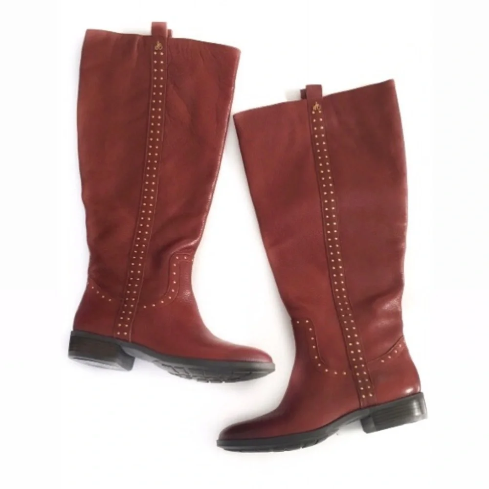 SAM EDELMAN Prina Riding Boot Wide Calf 8.5 - Picture 5 of 5